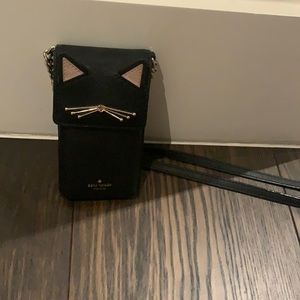 Kate Spade Cat crossbody phone/wallet bag.